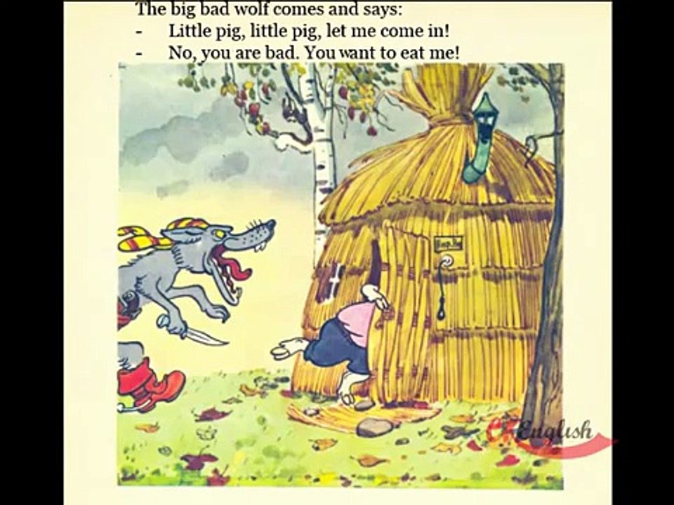 The Three Little Pigs, Три поросенка  | сказки на английском языке для детей