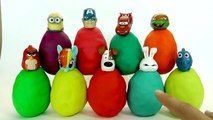 HUEVOS SORPRESA DE PLASTILINA Patrulla Canina Peppa Pig La Vida Secreta de tus Mascotas Cars Frozen