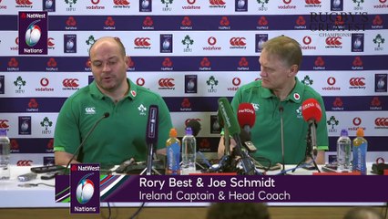 Joe Schmidt and Rory Best press conference after Scotland win  NatWest 6 Nations