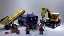 Lego City 60075 Excavator & Truck / Bagger und Transportwagen - Lego Speed Build Review