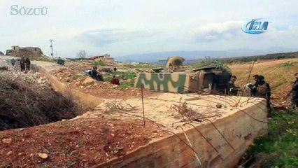 Afrin'e 2 kilometre kaldı