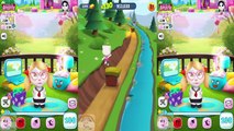 My Talking Angela vs Talking Tom Gold Run Android Gameplay #2 - Best Game for Children