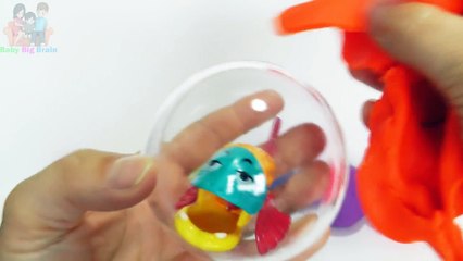 Caterpillar Play-Doh Surprise Eggs Sonic Boom Frozen My Little Pony