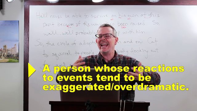 Learn English: Daily Easy English 1141: drama queen