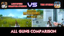 [PUBG Lightspeed vs PUBG Timi] All Guns Comparison Test - Android/IOS