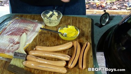 Hot Hot Bacon Dogs by the BBQ Pit Boys
