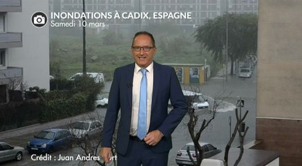 Espagne et Portugal : des inondations après le passage de la tempête Félix