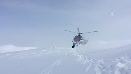 Avrupalı Heliski Tutkunları Kaçkarlar'dan Memnun Kaldı