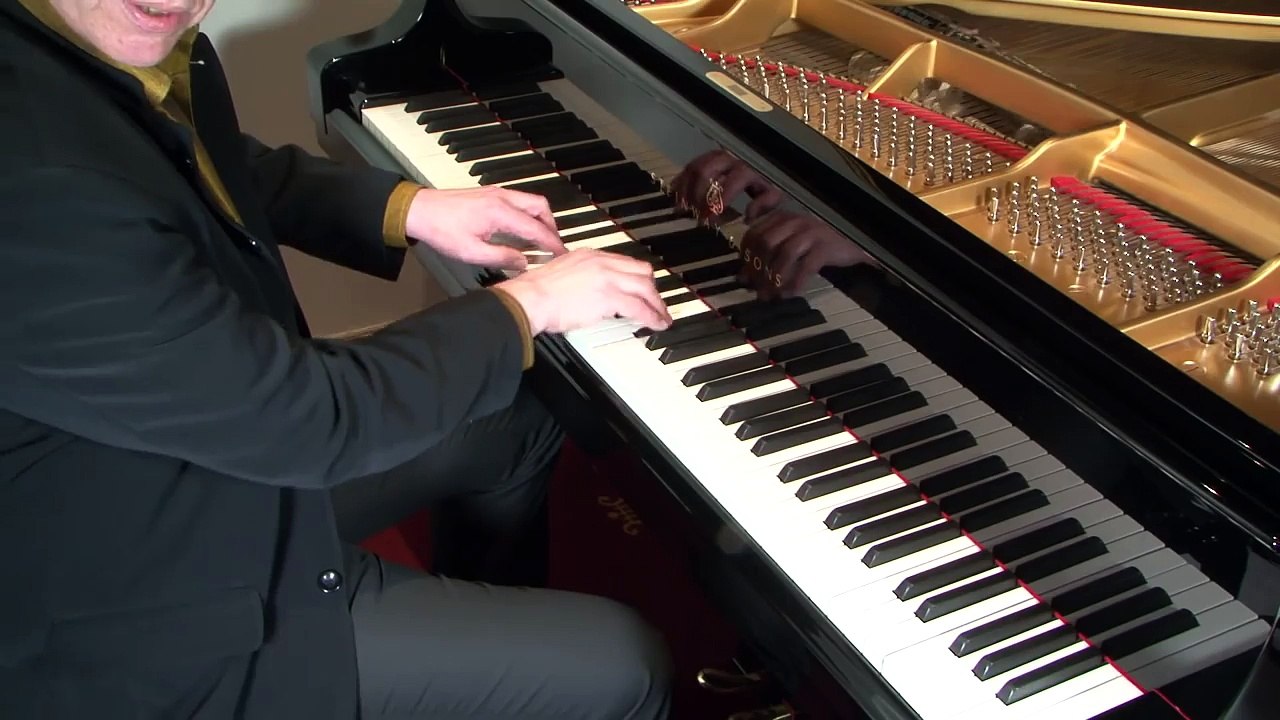 Piano masterclass on double notes, from Steinway Hall London