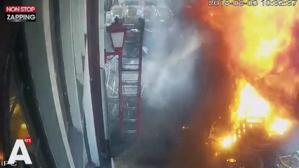 Amsterdam : Impressionnante explosion souterraine (vidéo)