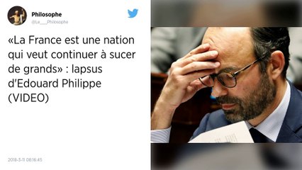 6 Nations : l’énorme lapsus d’Édouard Philippe au Stade de France.