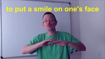 Learn English: Daily Easy English Expression 0386: to put a smile on one's face