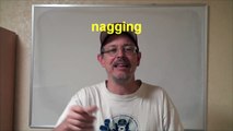 Learn English: Daily Easy English Expression 0346: nagging