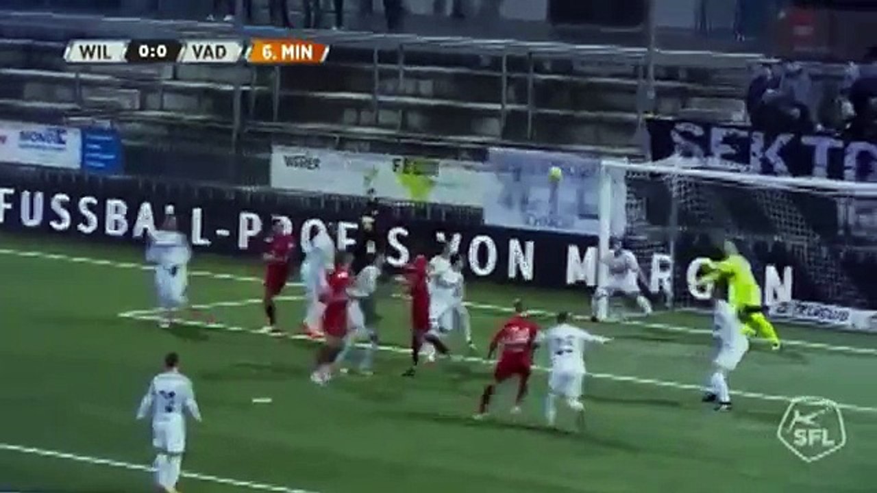 Wil 0:1 Vaduz (Switzerland. Challenge League. 10 March 2018)