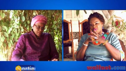 Sortie  avec  Amsatou Sow SIDIBE (Présidente CAR LENEEN)