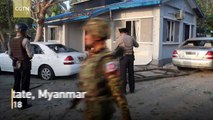 Bombs rock capital of Myanmar's Rakhine State