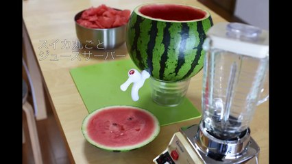 DIY Watermelon Keg 丸ごとスイカジュースバー Whole Watermelon Juice Server