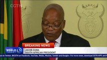 President Jacob Zuma resigns