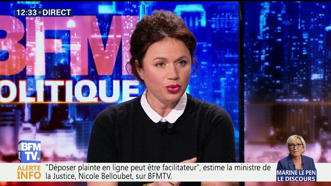 Politiques au quotidien: "Twitter, ce n'est pas la justice", Nicole Belloubet