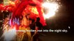 Dazzling Fire Dragon dance and molten fireworks kick off Chinese New Year