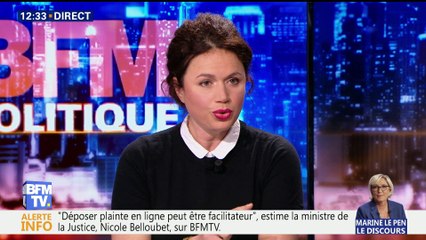 Politiques au quotidien: "Twitter, ce n'est pas la justice", Nicole Belloubet