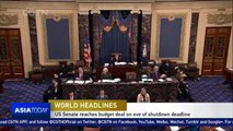 US Senate reaches budget deal on eve of shutdown deadline