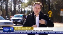 US rail accident: Investigators work on theory that switch was in wrong position