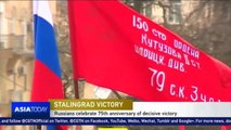 Russians celebrate the 75th anniversary of their decisive victory