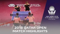 2018 Qatar Open Highlights I Chen Ke/Wang Manyu vs Sun Yingsha/Chen Xingtong (Final)