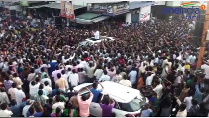 மக்கள் வெள்ளத்தில் மிதந்த கமல்ஹாசன்