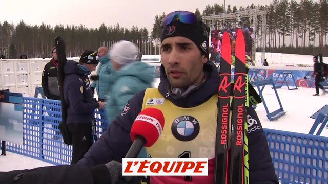 Fourcade «Je me suis fait peur...» - Biathlon - CM (H)