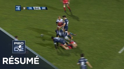 PRO D2 - Résumé Colomiers-Grenoble: 23-16 - J26 - Saison 2017/2018