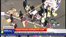 Australia vehicle hits pedestrians