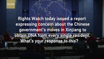 Foreign Ministry answers about the Chinese government’s moves in Xinjiang Uygur Autonomous Region