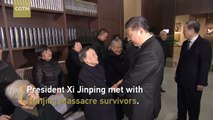 Xi Jinping meets Nanjing Massacre survivors