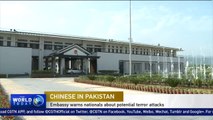 Chinese embassy warns possible terrorist attacks against Chinese in Pakistan