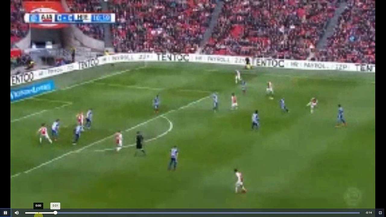 Matthijs De Ligt Goal - Ajax vs Heerenveen 1-0  11.03.2018 (HD)