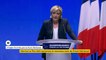 Congrès du Front national : "Les civilisations sont mortelles. Dans un régime démocratique, ce qui est encore si peu le cas en France, le sort de notre pays est entre les mains de son peuple", estime Marine Le Pen.