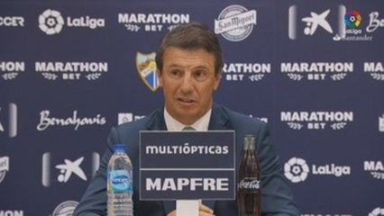 José González: "El Málaga no está donde está por partido hoy sino por anteriores"