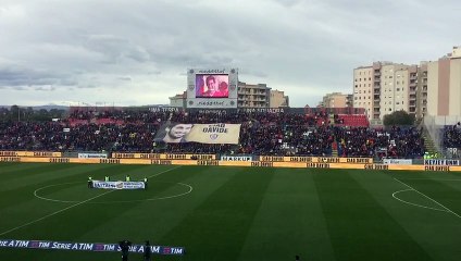 Cagliari - Lazio, il ricordo di Davide Astori