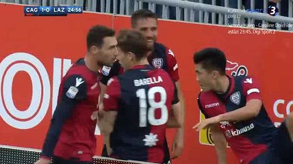 Leonardo Pavoletti Goal - Cagliari 1-0 Lazio 11-03-20118