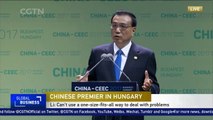 Full video: Chinese premier delivers speech at China-CEEC economic and trade cooperation forum