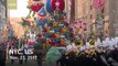 New York City: People participate in Thanksgiving Day Parade