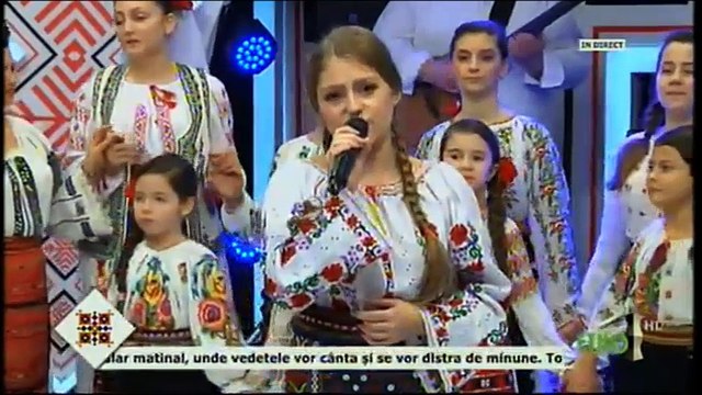 Madalina Artem - Vin' cu barca de ma ia (Seara buna, dragi romani! - ETNO TV - 09.01.2017)
