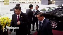 Chinese President Xi Jinping arrives for APEC leaders' meeting