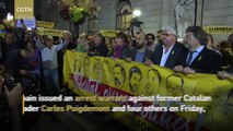 Barcelona: Independence supporters demand liberty for jailed separatist leaders