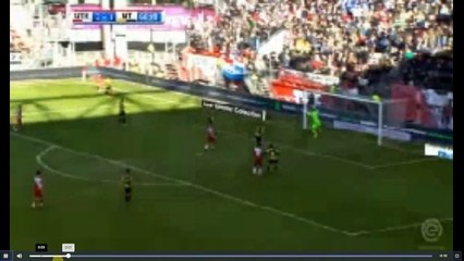 Sander van de Streek Goal - FC Utrecht vs Vitesse  3-1  11.03.2018 (HD)