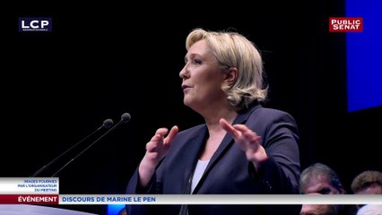 Marine Le Pen: "Monsieur Macron "nage à contresens"