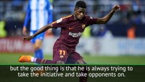 Valverde hails Dembele after Malaga win