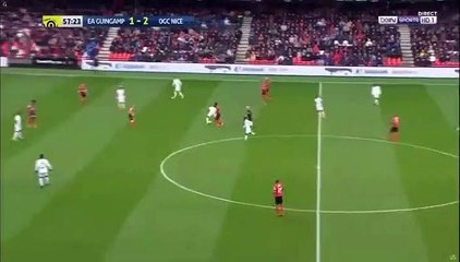 Alassane Plea  Goal HD - Guingamp	1-3	Nice 11.03.2018